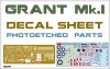 MiniArt 35217 Grant Mk.I w/interior 1/35